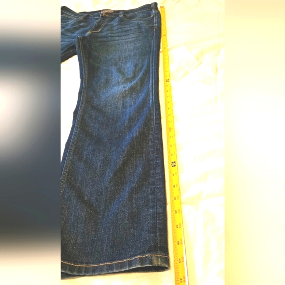 5.11 Tactical Jeans Mens Size 38x34 Dark Blue Denim Whiskers "Always Be Ready" - Picture 3 of 16